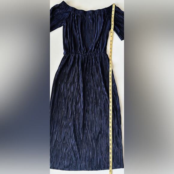 Anthropologie Sunday In Brooklyn Textured Off-The-Shoulder Dress - Picture 12 of 14